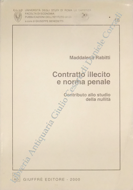 Contratto illecito e norma penale
