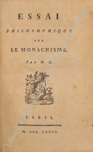 Essai philosophique sur le monachisme