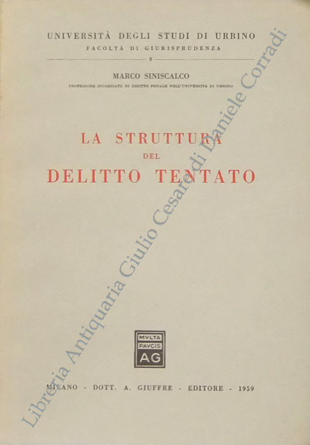 La struttura del delitto tentato