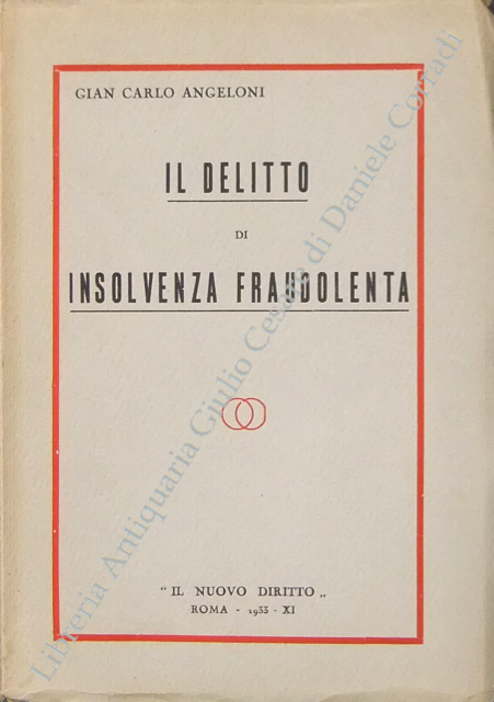 Il delitto di insolvenza fraudolenta