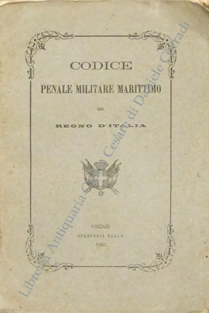 Codice penale militare marittimo del Regno d'Italia