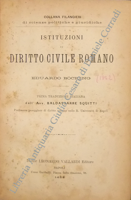 Istituzioni di diritto civile romano