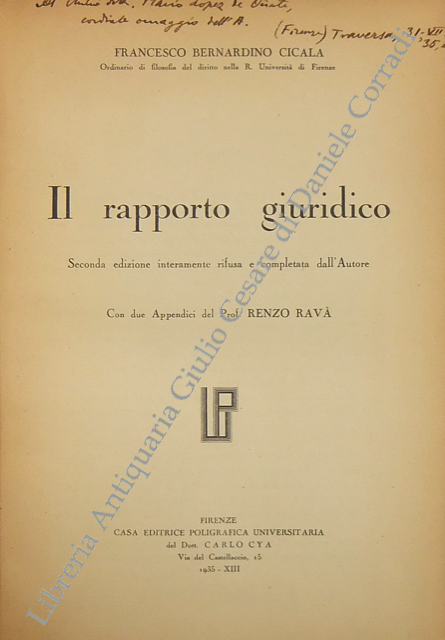 Il rapporto giuridico