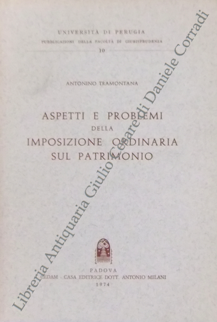 Aspetti e problemi dell'imposizione ordinaria sul patrimonio