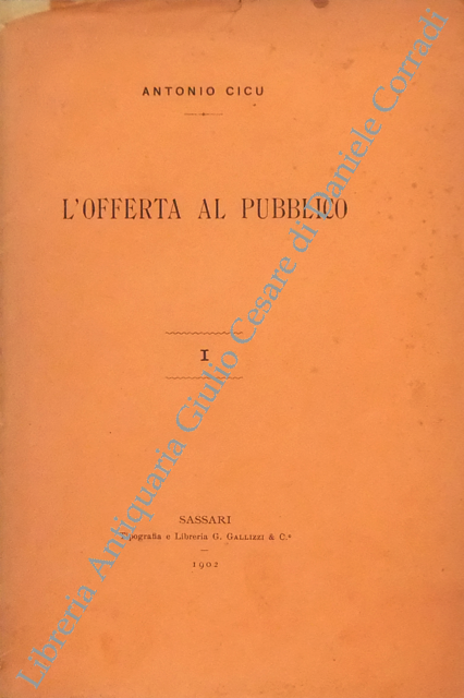 L'offerta al pubblico