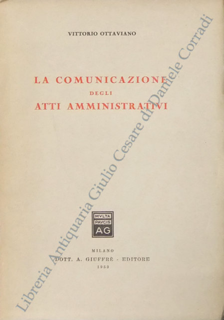 La comunicazione degli atti amministrativi