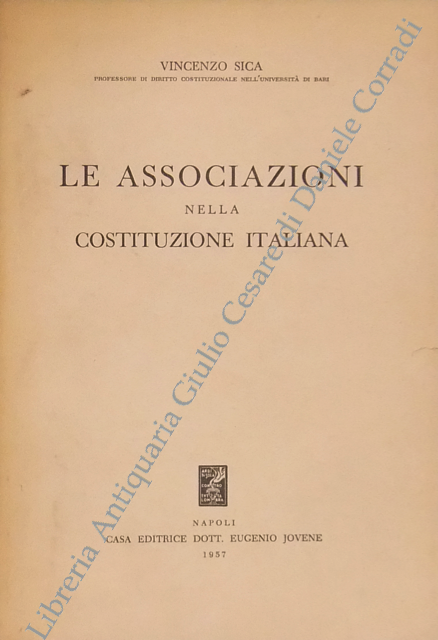 Le associazioni nella costituzione italiana