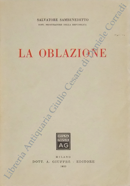 La oblazione