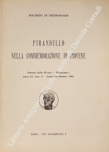 Pirandello nella commemorazione di Piovene