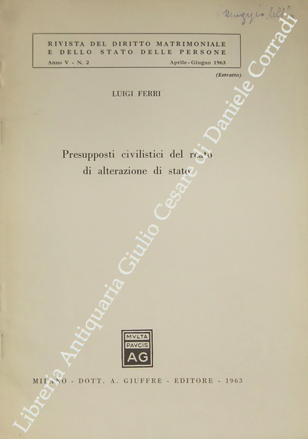 Presupposti civilistici del reato di alterazione di stato