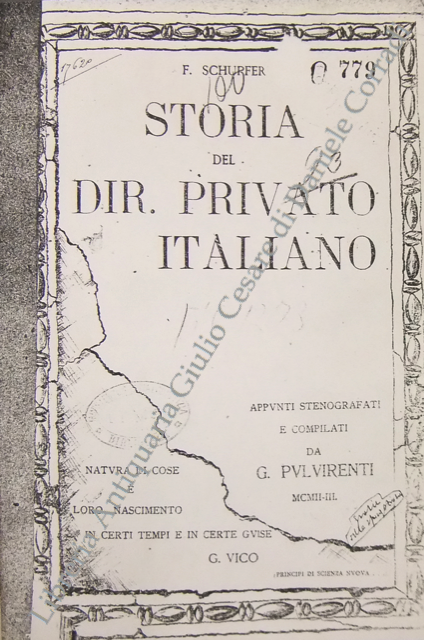 Storia del diritto privato italiano