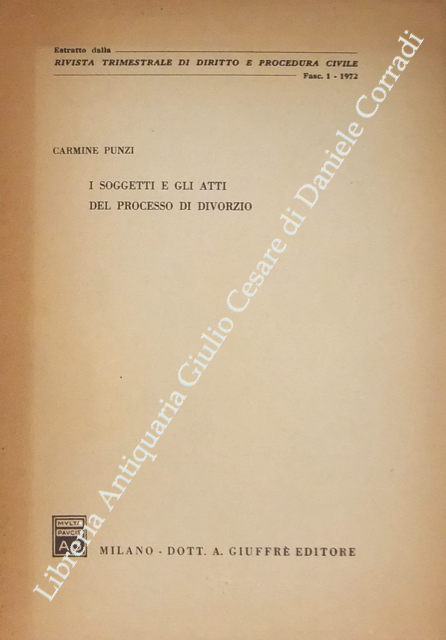 I soggetti e gli atti del processo di divorzio