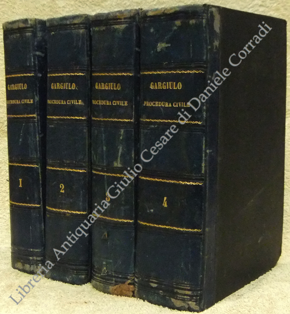 Il Codice di Procedura Civile del Regno d'Italia.