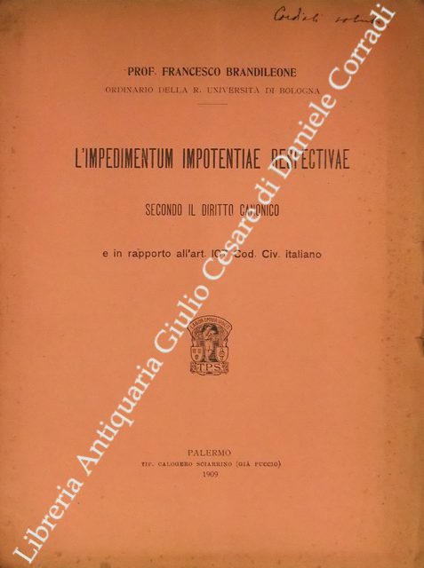 L'impedimentum Impotentiae Respectivae