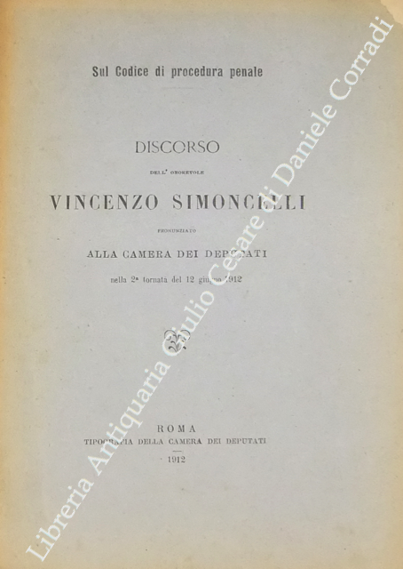 Sul codice di procedura penale
