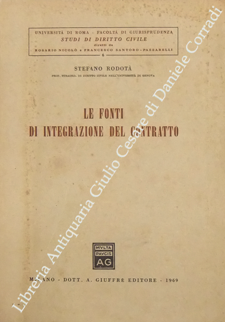 Le fonti di integrazione del contratto