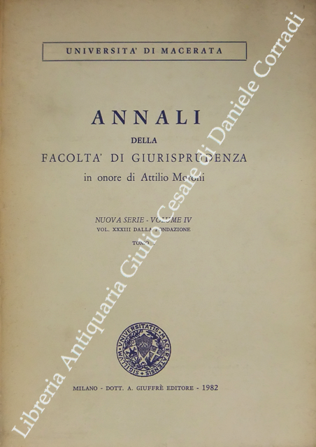 In onore di Attilio Moroni