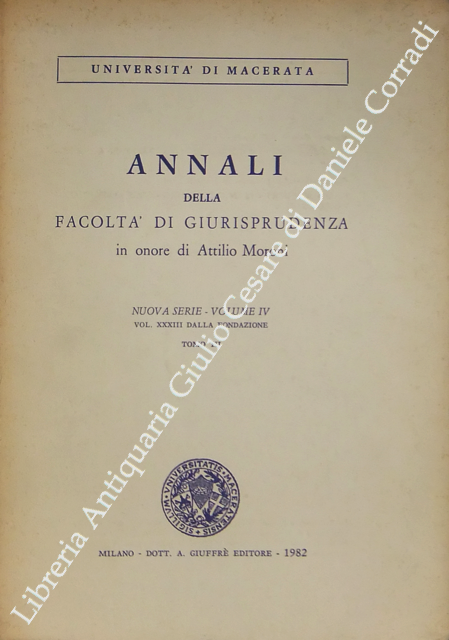 In onore di Attilio Moroni