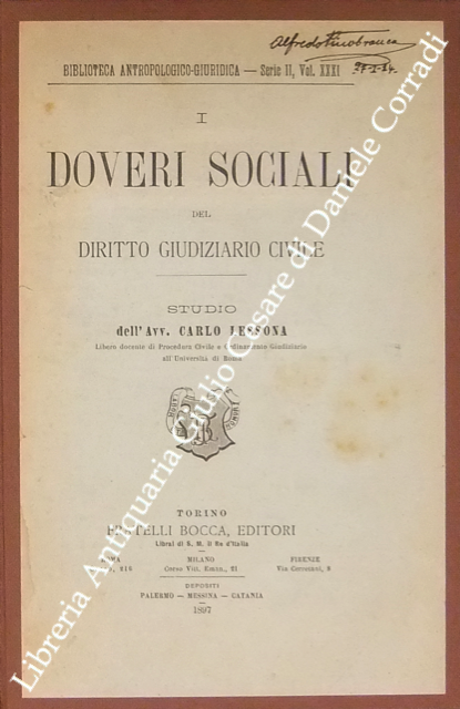 I doveri sociali del diritto giudiziario civile