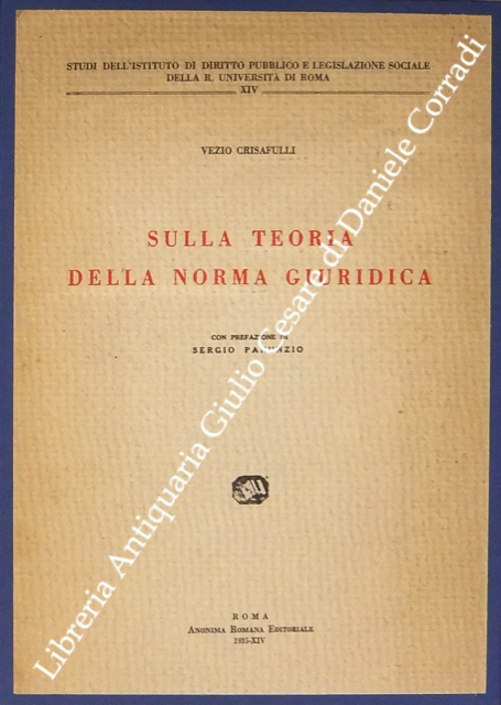 Sulla teoria della norma giuridica
