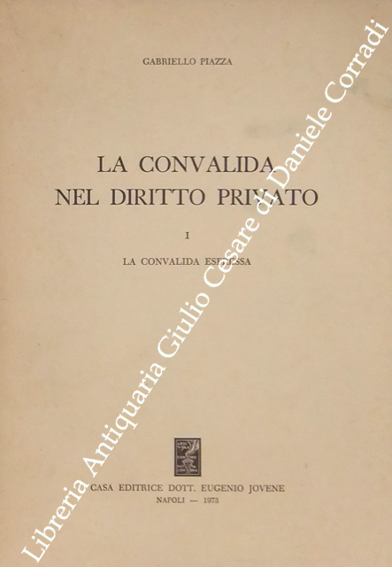 La convalida nel diritto privato