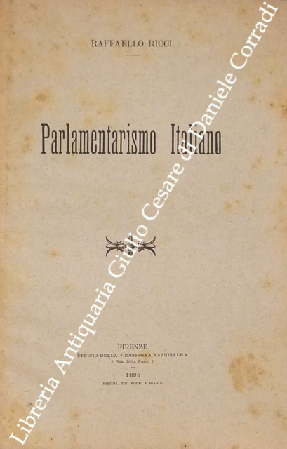Parlamentarismo italiano