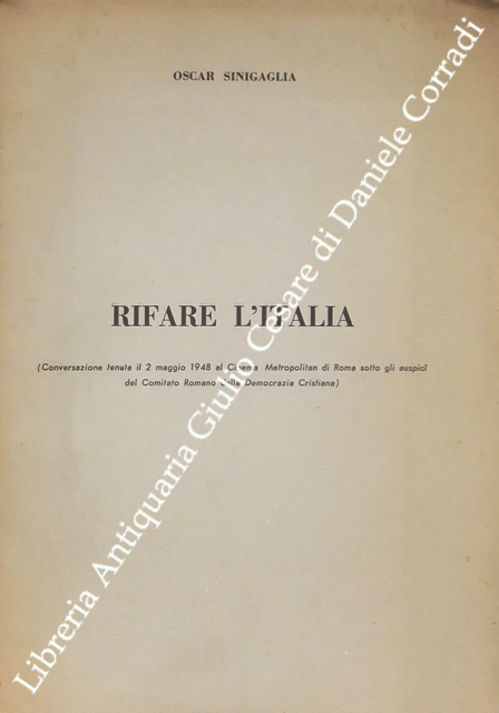 Rifare l'Italia