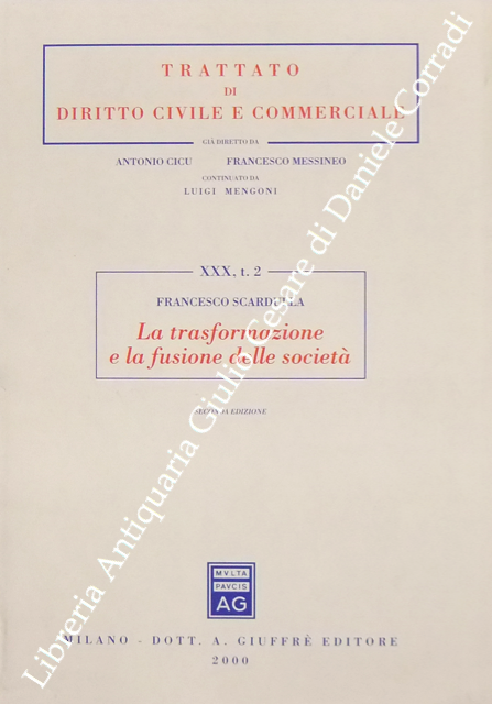 La trasformazione e la fusione delle società