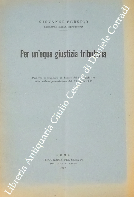 Per un'equa giustizia tributaria
