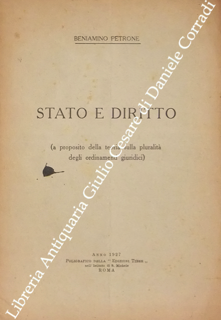 Stato e diritto