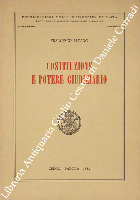 Costituzione e potere giudiziario