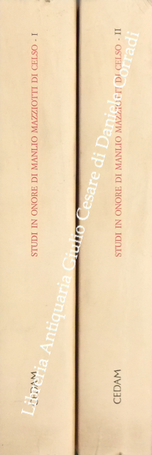 Studi in onore di Manlio Mazziotti di Celso
