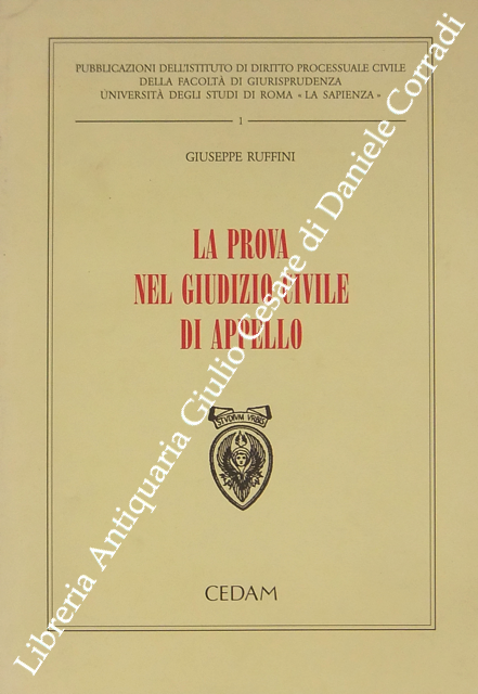 La prova nel giudizio civile di appello