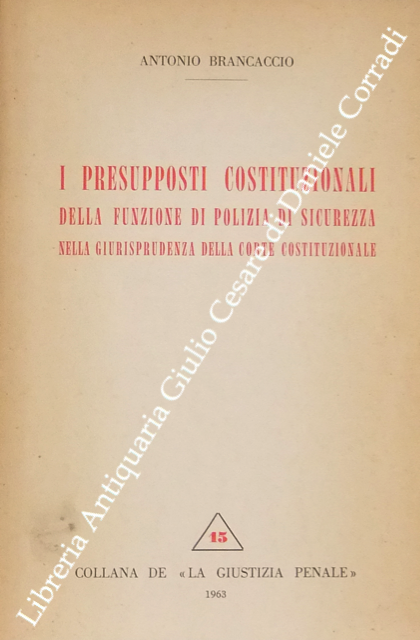 I presupposti costituzionali 