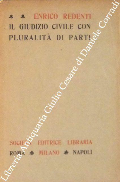 Il giudizio civile con pluralità di parti