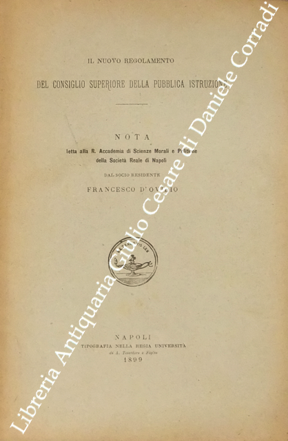 Il nuovo regolamento del consiglio superiore della pubblica istruzione