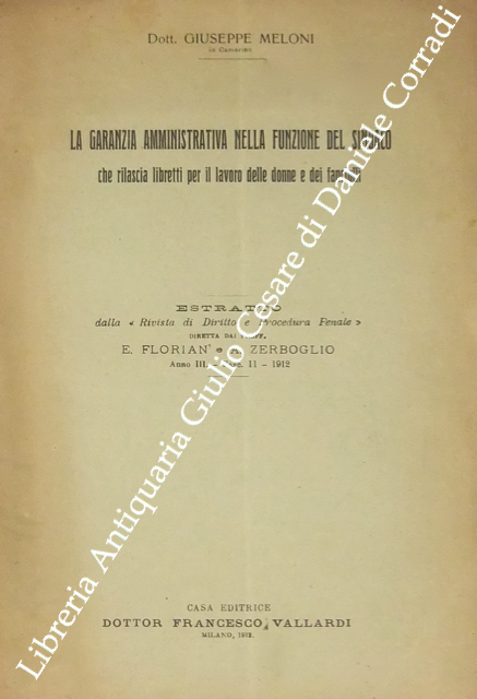 La garanzia amministrativa nella funzione del sindaco