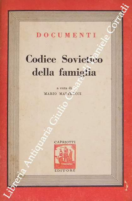 Codice Sovietico della famiglia
