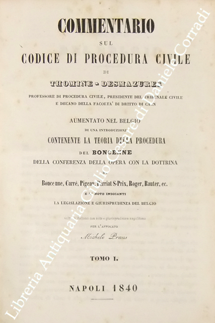 Commentario sul Codice di Procedura civile