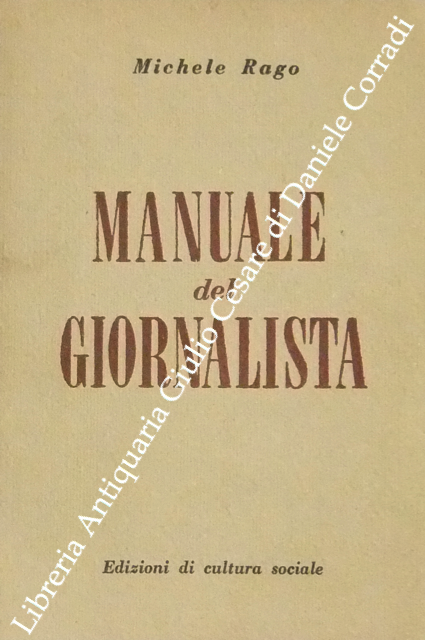 Manuale del giornalista