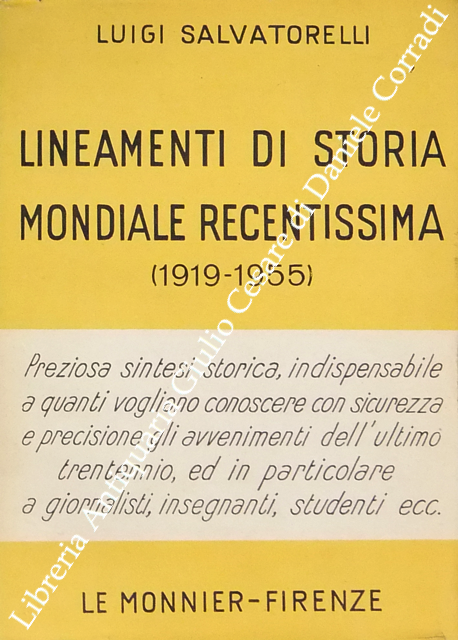 Lineamenti di storia mondiale recentissima