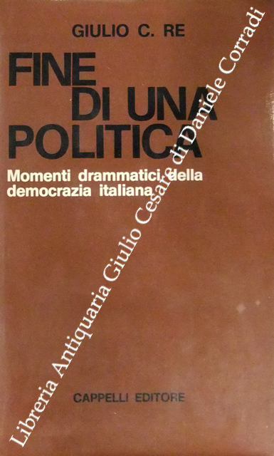 Fine di una politica