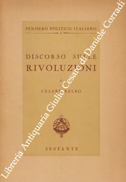 Discorso sulle rivoluzioni con pagine inedite in appendice