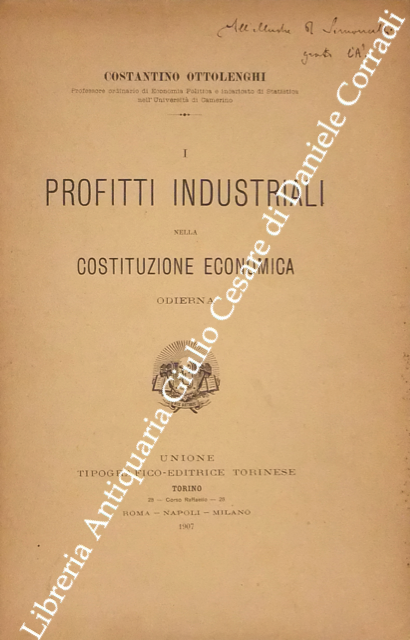 I profitti industriali nella costituzione economica odierna