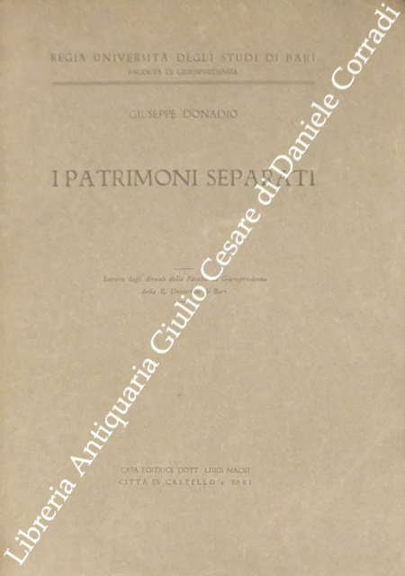 I patrimoni separati