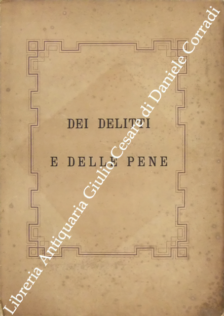 Dei delitti e delle pene