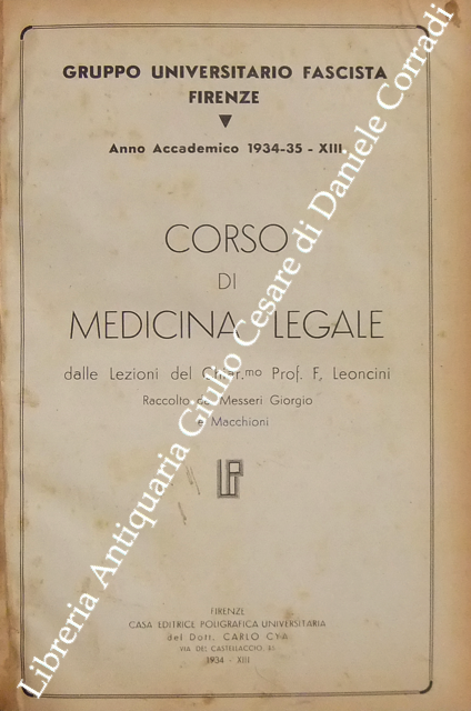 Corso di medicina legale