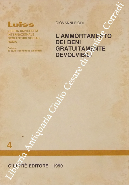 L'ammortamento dei beni gratuitamente devolvibili