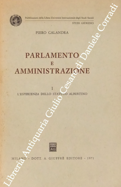 Parlamento e amministrazione