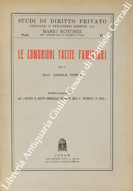 Le comunioni tacite familiari